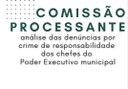 Comissão Processante - Denúncias por Crime de Responsabilidade