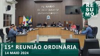 Resumo da 15ª Reunião Ordinária