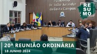 Resumo da 20ª Reunião Ordinária