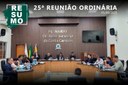 Resumo da 25ª Sessão Ordinária