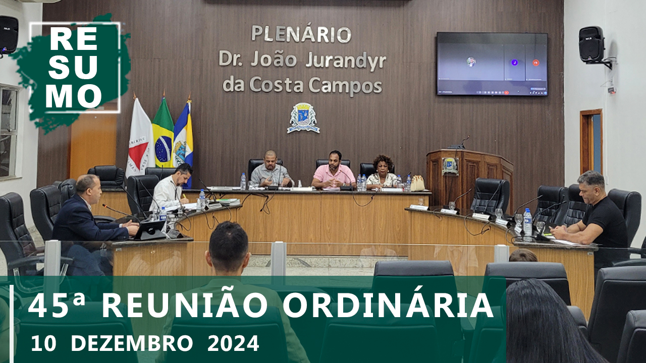 Resumo da 45ª Reunião Ordinária