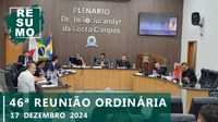 Resumo da 46ª Reunião Ordinária